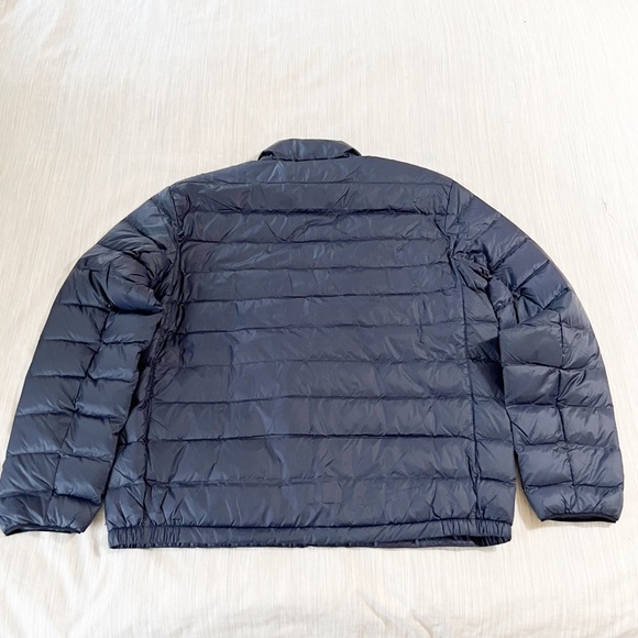 Polo Ralph Lauren Pony Full Zip Down Packable Jacket Men's Aviator Navy - Picture 9 of 14